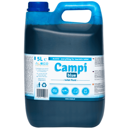 Campi Blue 5 L - Płyn do toalety turystycznej, przenośnej